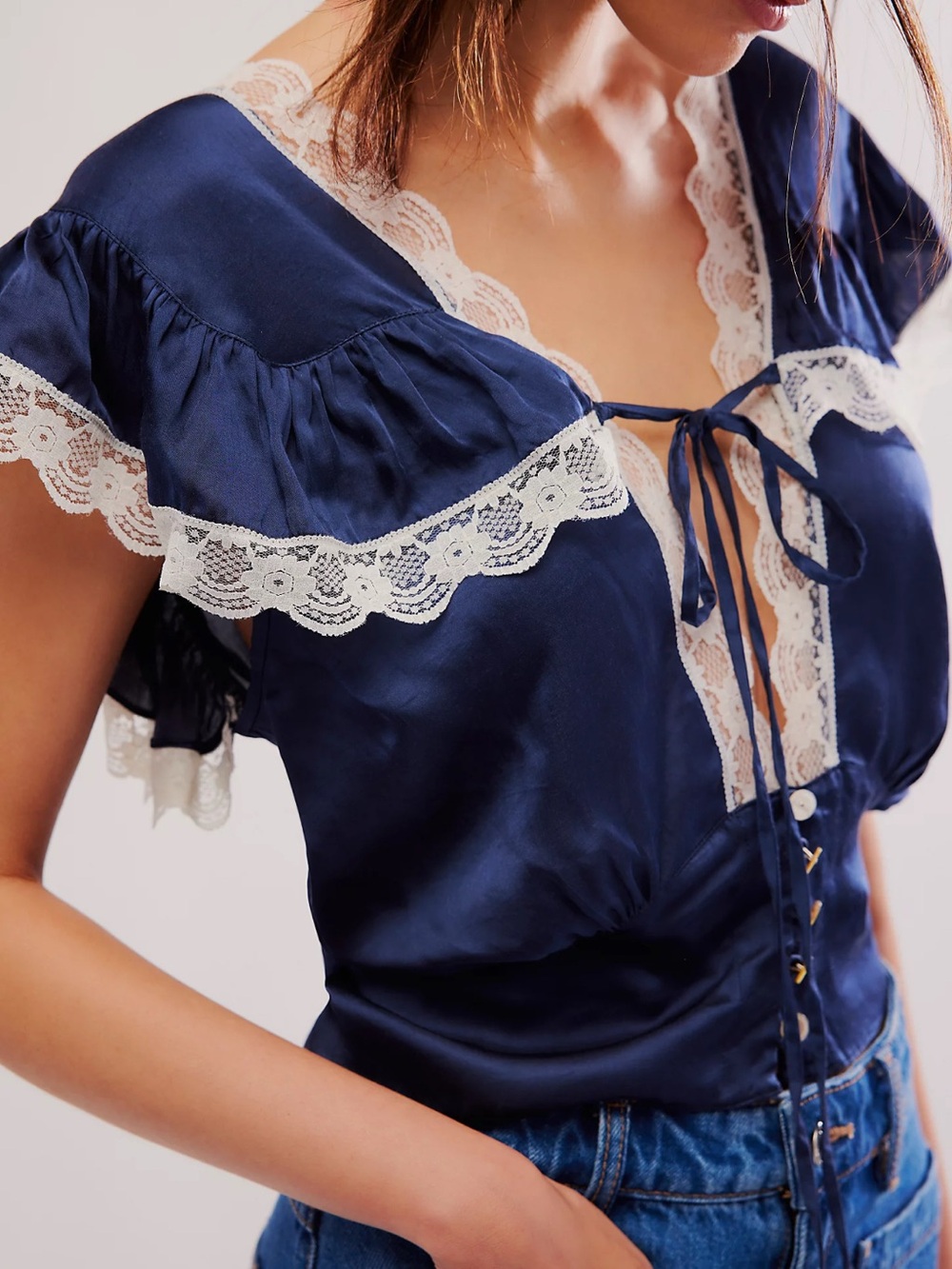 Jen's Pirate Booty Elena Silk top